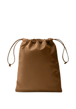 Prada drawstring clutch bag - Brown