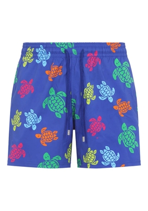 Vilebrequin turtle-print swim shorts - Blue