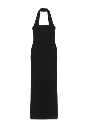 Solace London Ilona square-neck dress - Black