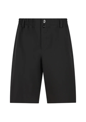 Moncler x A$AP Rocky elasticated-waist shorts - Black