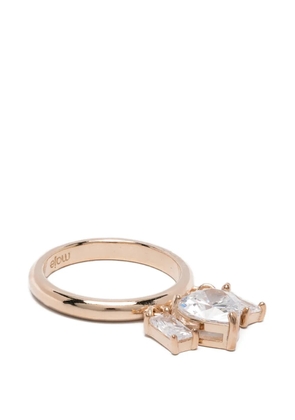 Maje heart-charm ring - Gold