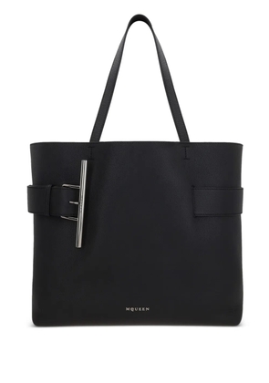Alexander McQueen T-bar Sling tote bag - Black