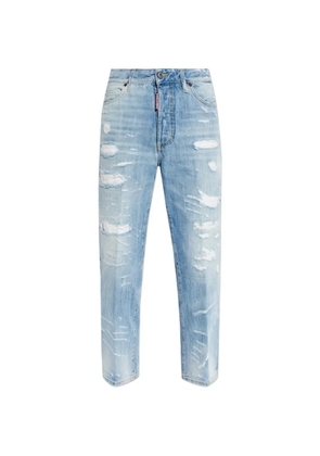 DSQUARED2 Boston distressed-detail jeans - Blue