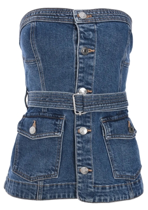 Simkhai Cyan bustier top - Blue