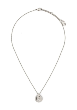 Vivienne Westwood Lewis orb embellished-disc necklace - Silver