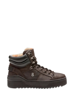 BOGNER Bucharest 3 D lace-up high-top sneakers - Brown