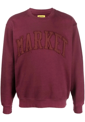 MARKET logo-embroidered sweatshirt