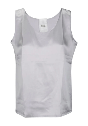EPL silk tank top - Grey
