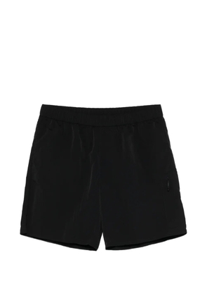 Moncler logo-patch swim shorts - Black