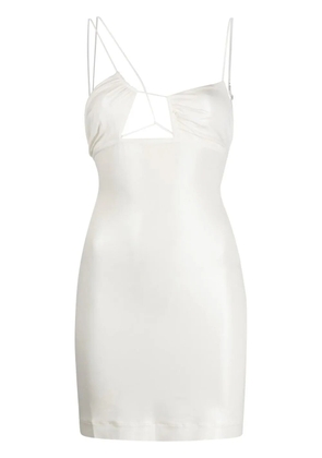 Nensi Dojaka cut-out minidress - White