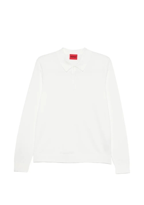 HUGO collared polo shirt - White