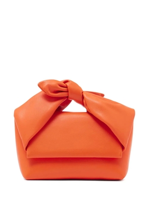 JW Anderson medium Bow Twister tote bag - Orange