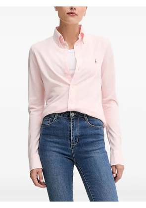 Polo Ralph Lauren embroidered-logo shirt - Pink