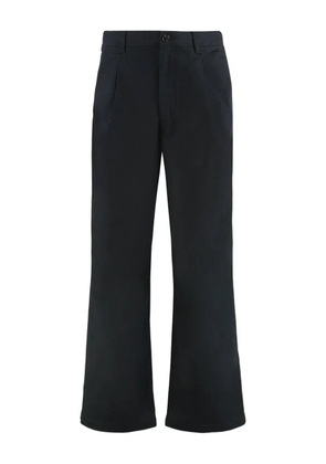 Calvin Klein elasticated cotton twill trousers - Black