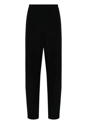 Giorgio Armani wool tapered trousers - Blue