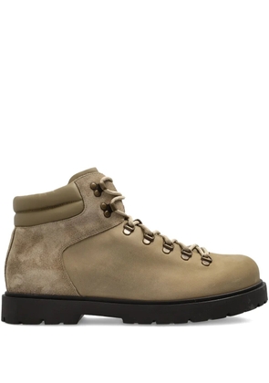 Birkenstock lace-up padded collar boots - Neutrals
