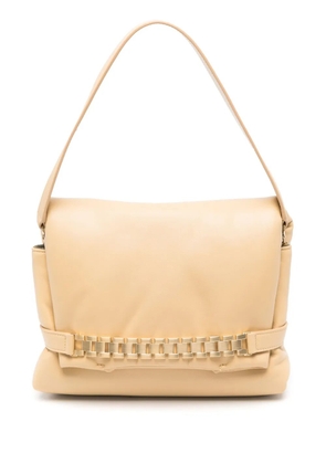 Victoria Beckham Puffy Chain shoulder bag - Neutrals