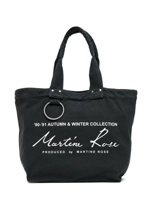 Martine Rose logo-print tote bag - Green