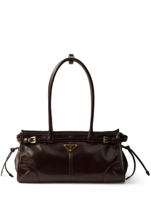 Prada medium Bonnie tote bag - Brown