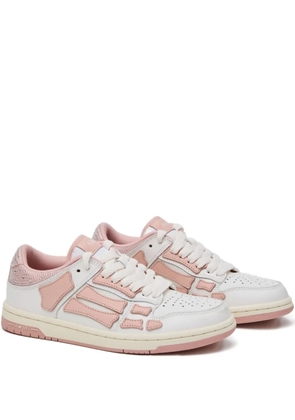 AMIRI skeleton-embellished trainers - White