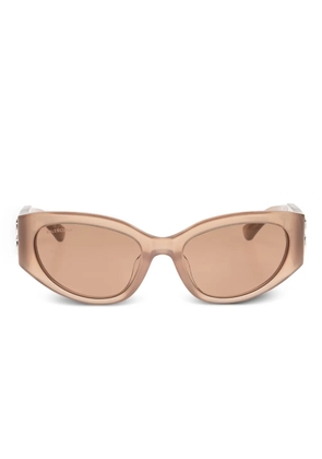 Balenciaga Eyewear Bossy sunglasses - Neutrals