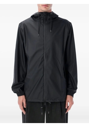 Rains Storm Breaker zip-fastening hooded jacket - Black