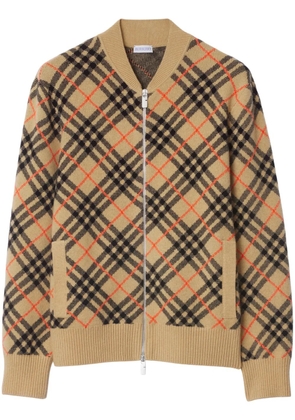 Burberry Burberry Check cardigan - Brown
