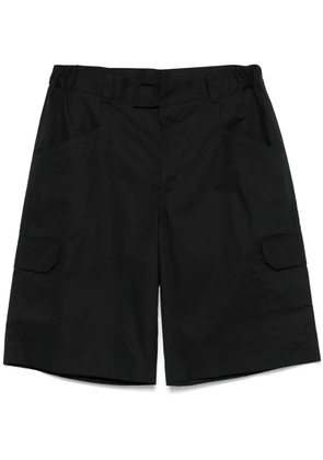 GR10K poplin cargo shorts - Black