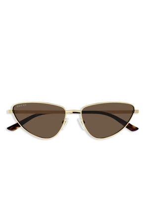 Gucci Eyewear cat-eye sunglasses - Gold
