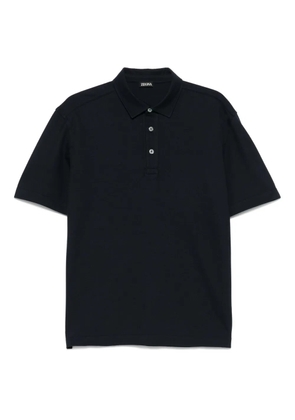 Zegna cotton polo shirt - Blue