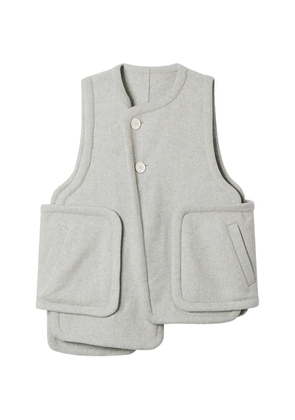 Enföld button pocket vest - Grey