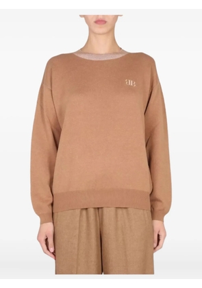 Ballantyne long-sleeve sweater - Neutrals