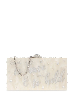 Sophia Webster Cleo clutch bag - White