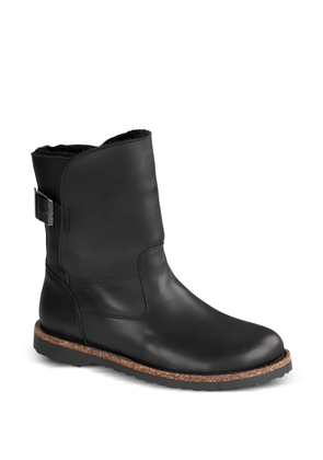 Birkenstock shearling leather uppsala boots - Black