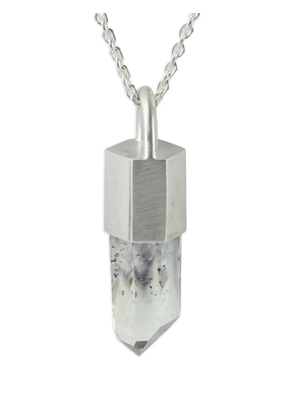 Parts of Four Talisman amethyst necklace - Silver