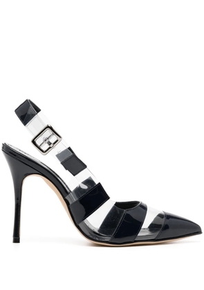 Manolo Blahnik 70mm Uxra slingback pumps - Blue