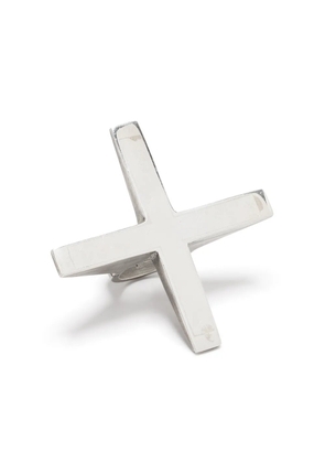 Parts of Four Sistema sterling silver ring - Metallic