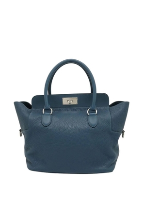 Hermès Pre-Owned 2015 Clemence Toolbox 26 satchel - Blue