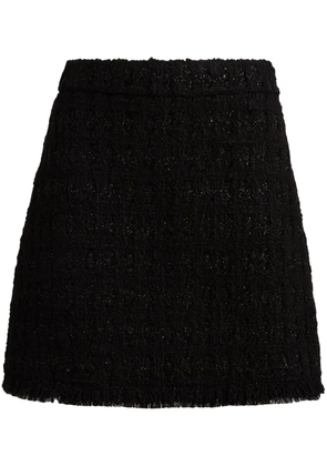 Tory Burch tweed mini skirt - Black