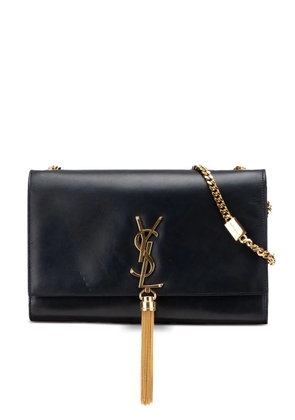 Saint Laurent Pre-Owned 2013 Medium Smooth Calfskin Classic Monogram Kate Tassel crossbody bag - Black