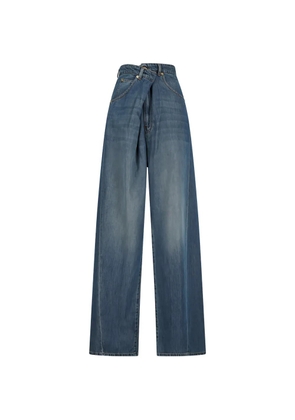 DARKPARK Ines foldover jeans - Blue
