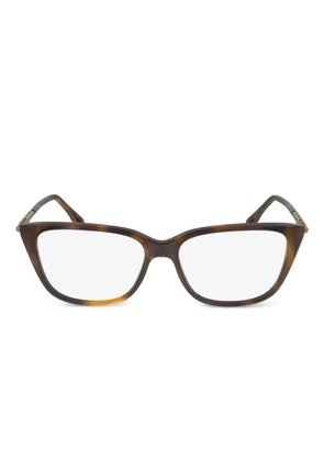 Lacoste tortoiseshell cat-eye glasses - Brown
