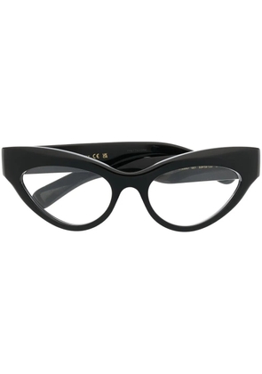 Gucci Eyewear cat-eye frame glasses - Black