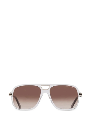 Marc Jacobs Marc 415 full-rim brown-gradient sunglasses - White
