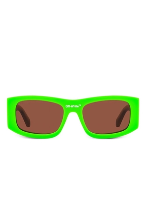 Off-White Eyewear Lucio square sunglasses - Green