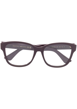 Gucci Eyewear square-frame optical glasses - Purple