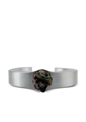 Parts of Four Crescent bracelet - Silver