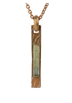 Parts of Four Plate necklace - Pink