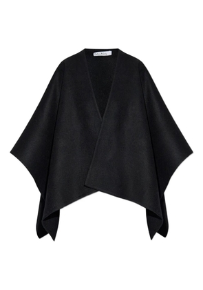 Max Mara Serra draped cape - Black
