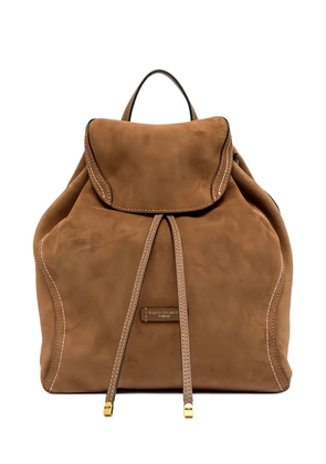 GIANNI CHIARINI drawstring rucksack backpack - Brown
